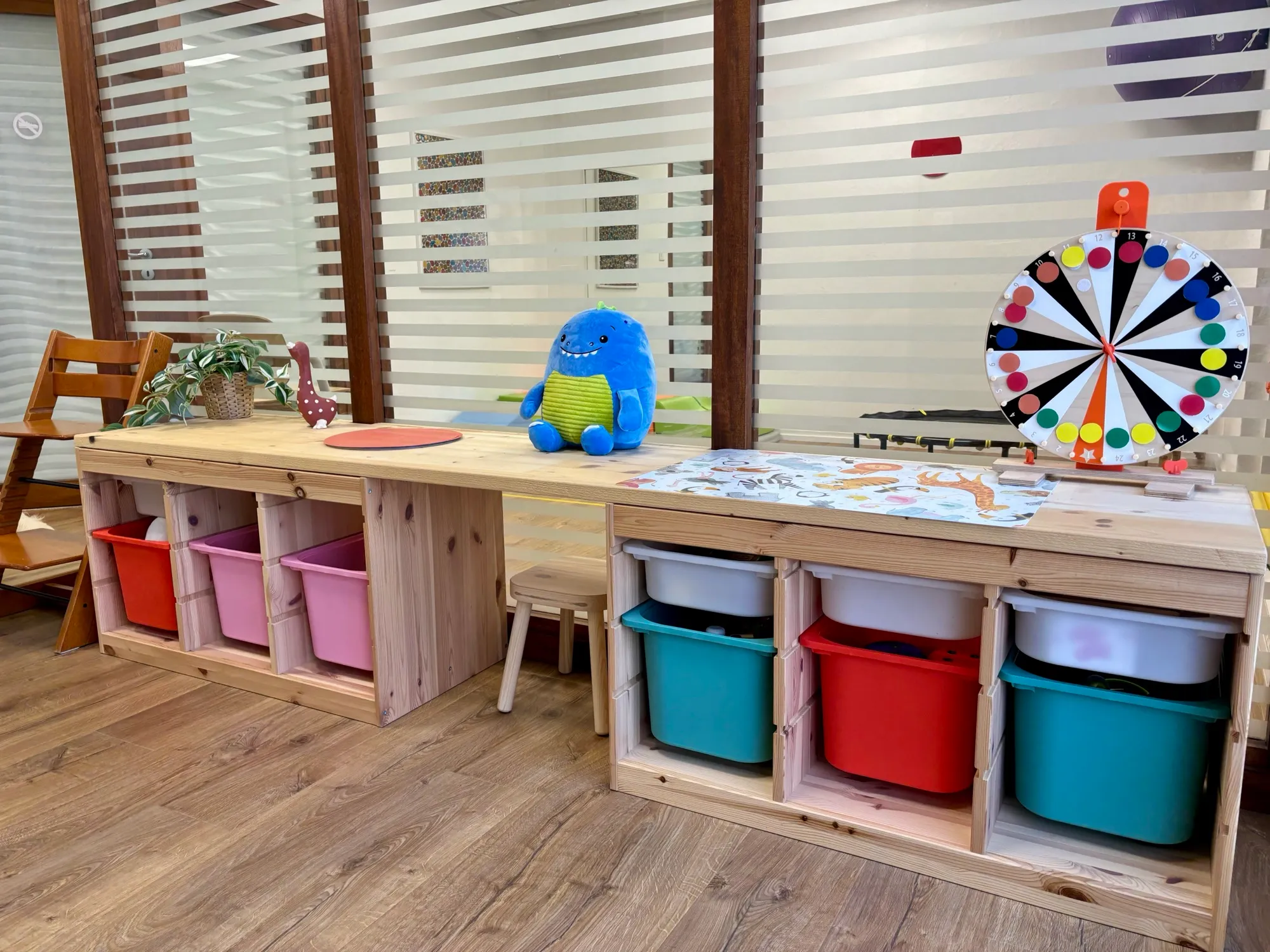 Le matériel de psychomotricité du cabinet de Saint-Sulpice-la-Pointe